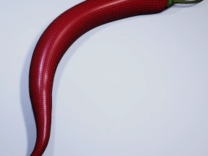 Chili Pepper 3D Model