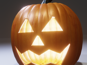 Jack-O-Lantern 3D Model