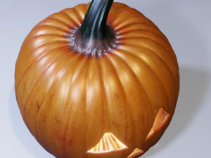 Jack-O-Lantern 3D Model