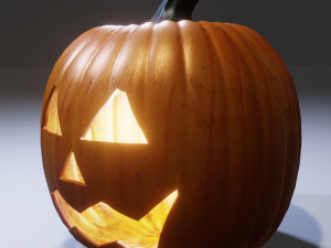 Jack-O-Lantern 3D Model