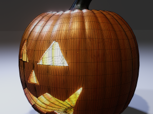 Jack-O-Lantern 3D Model