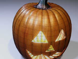Jack-O-Lantern 3D Model