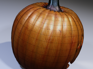 Jack-O-Lantern 3D Model