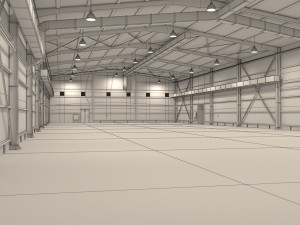Exhibition Hall Interior Modelo 3D
