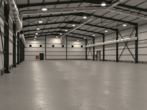 Exhibition Hall Interior Modelo 3D