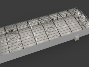 Exhibition Hall Interior Modelo 3D