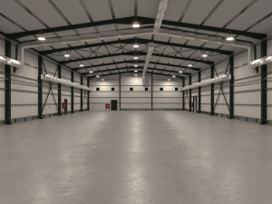 Exhibition Hall Interior Modelo 3D