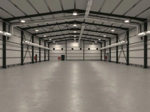 Exhibition Hall Interior 3D Model
