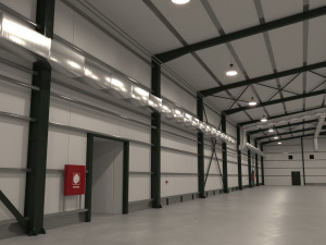 Exhibition Hall Interior Modelo 3D