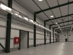 Exhibition Hall Interior 3D Model
