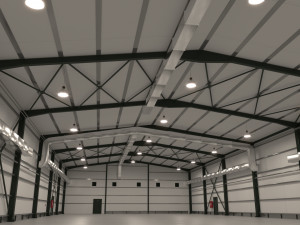 Exhibition Hall Interior Modelo 3D
