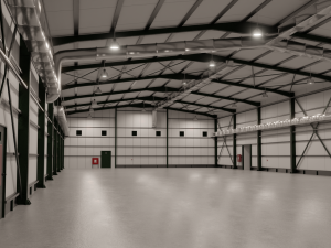 Exhibition Hall Interior 3D Model