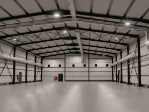 Exhibition Hall Interior Modelo 3D