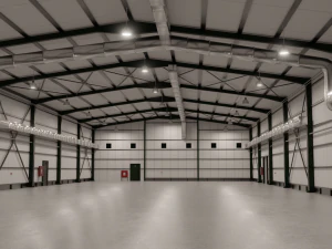 Exhibition Hall Interior 3D Model