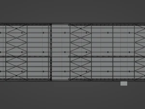 Exhibition Hall Interior 3D Model