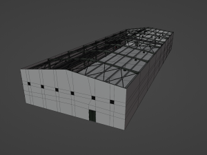 Exhibition Hall Interior Modelo 3D