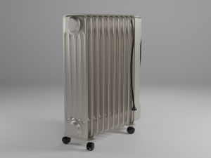 Oil Radiator Model Modelo 3D