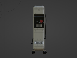 Oil Radiator Model Modelo 3D