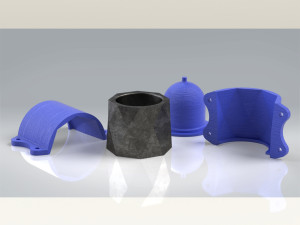 Flower pot 3D Print Model