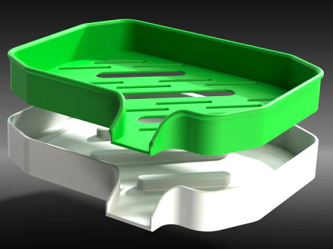 Scatola di sapone Modello di stampa 3D