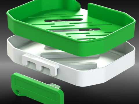 Scatola di sapone Modello di stampa 3D