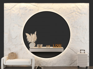 Composition in the hallway 3D मॉडल
