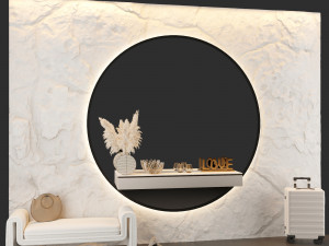 Composition in the hallway Modèle 3D