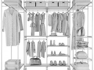 Wardrobe 3D Model