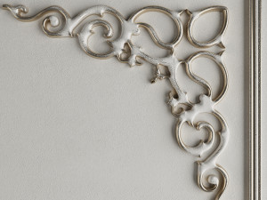 Stone wall panel 3D-Modell