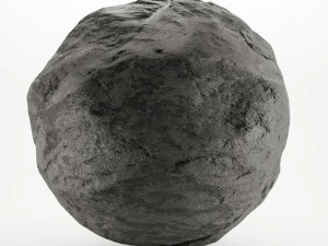 Stone wall panel 3D Model