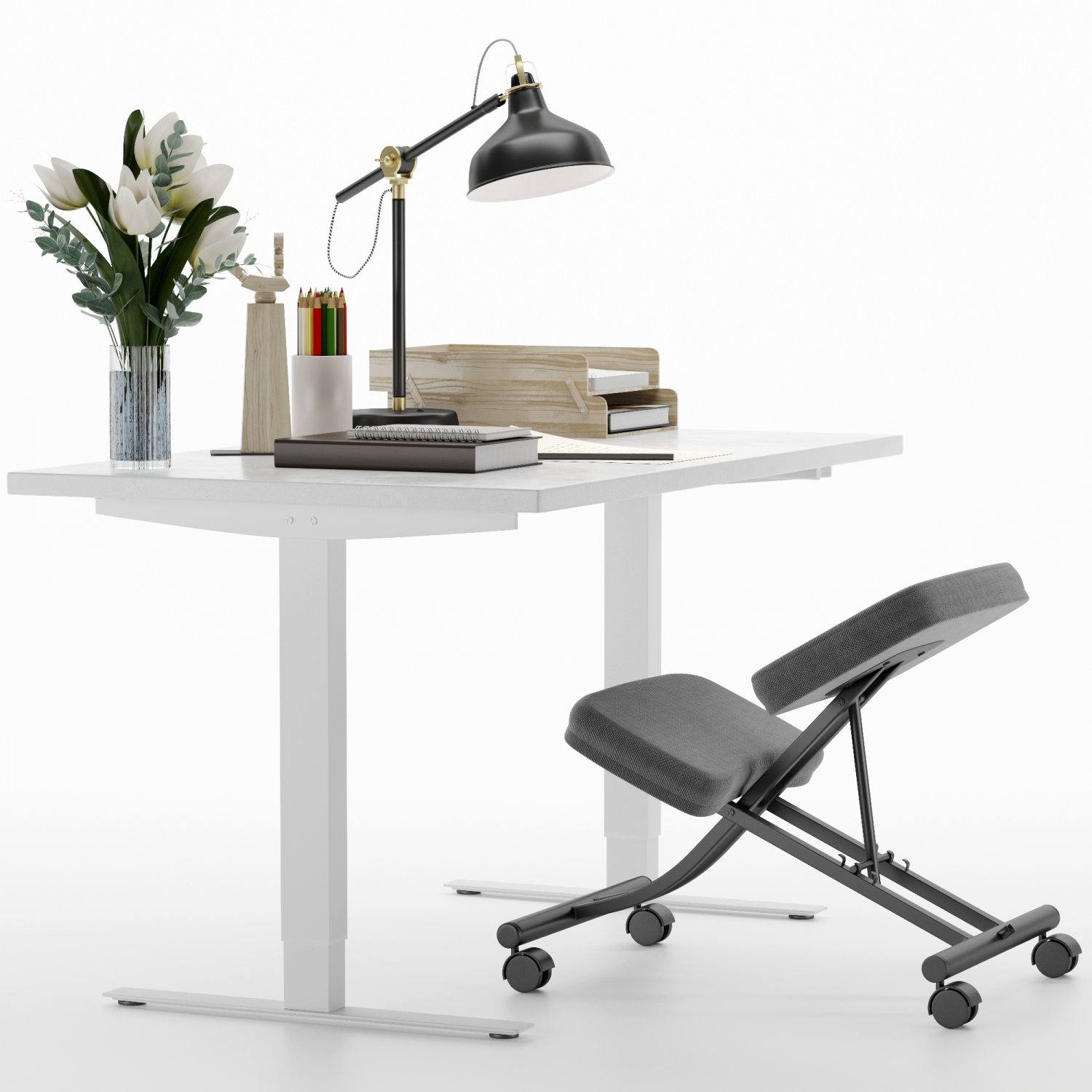IKEA office workplace 3D in 3DExport