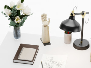 IKEA office workplace 3D 模型