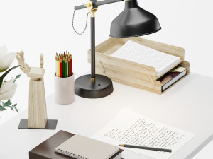 IKEA office workplace 3D 模型