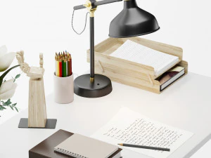 IKEA office workplace 3D Model