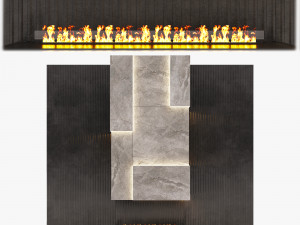 Fireplace 3D Model