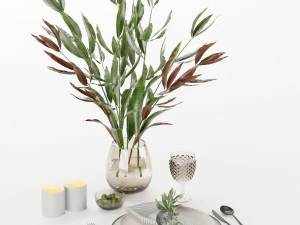 Apparecchiatura della tavola Modello 3D