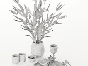 Apparecchiatura della tavola Modello 3D