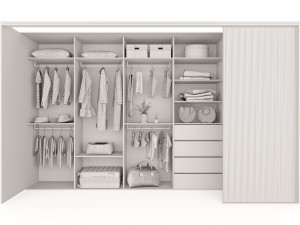 Wardrobe 3D Model