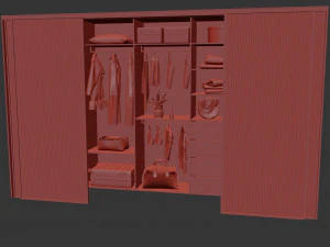 Wardrobe 3D Model