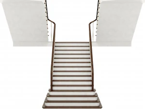 Classic staircase 3D Model