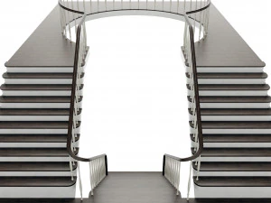 Classic staircase 3D Model