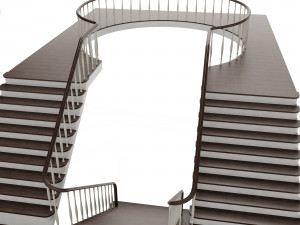 Classic staircase 3Dモデル