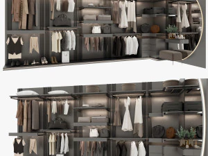 Guarda-roupa Modelo 3D