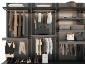 Wardrobe Model 3D