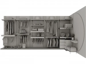 Wardrobe 3D Model