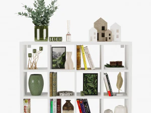 Estante KALLAX Ikea Modelo 3D