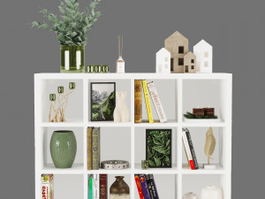Bookcase KALLAX Ikea Modelo 3D