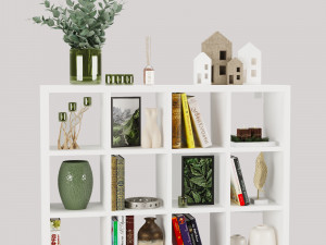 Bookcase KALLAX Ikea Modelo 3D
