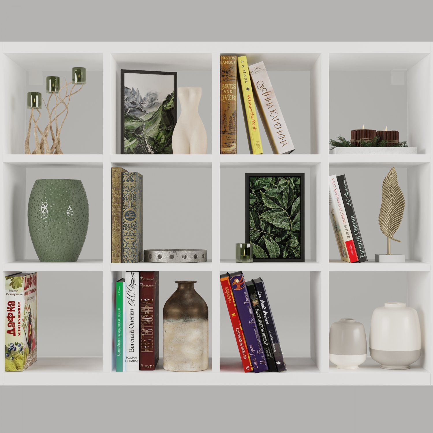 Bookcase KALLAX Ikea Modello 3D in Scaffali 3DExport