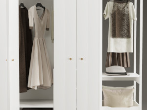 IKEA IDANS Wardrobe combination Modelo 3D